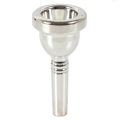 12C Small Shank Trombone Silver Mouthpiece New