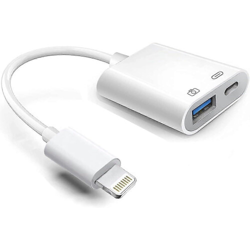 Lightning-auf-USB-Adapter für Apple mit Ladeanschluss 1