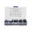 100Pcs Insulation Spacers Cylindrical ABS Plastic Standoffs Not Threaded Assortment Kit SetBlack 3