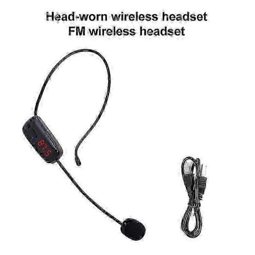 Wireless Head-Worn FM Mic with Compact Amplifier for Studio and Stage 2