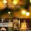 Warm White 20m LED Copper Wire Solar String Lights Fairy Garden 7