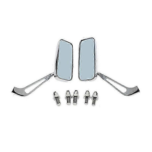 8 mm 10 mm Chrom-Rückspiegel für Motorräder 1