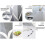 Duschvorhang 200x200cm, wasserdicht, waschbar, schimmelresistent, Polyester, Grau 3