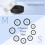 Ring Cover for Ring Protector, Silicone Elastic Case for Ring Gen 3 Working Out S 3