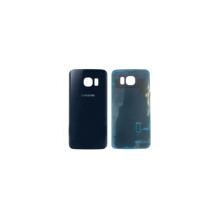 Batterie-Cache (Rückglas) - SAMSUNG - Galaxy S6 Edge G925 - Blau - Premium - Ersatz