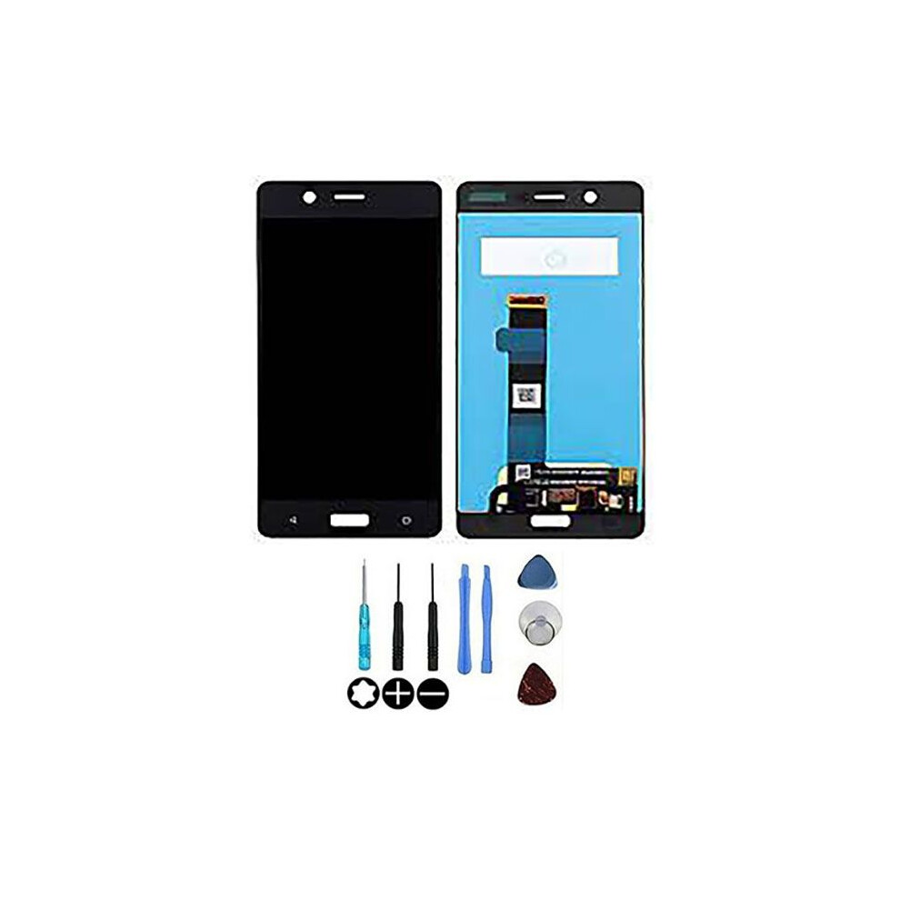 Lcd-Bildschirm & Touchscreen - 5 - Ohne Gehäuse Montiert - Schwarz Nokia 3708114090142