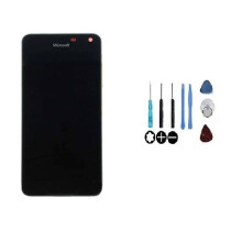 Schermo LCD e vetro touch - NOKIA - Lumia 650 - Assemblati su telaio - Nero