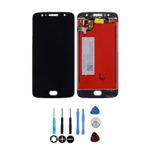 LCD-näyttö - Motorola - Moto G5S XT1793 - Musta - 5,2 tuumaa - Kootaan ilman runkoa
