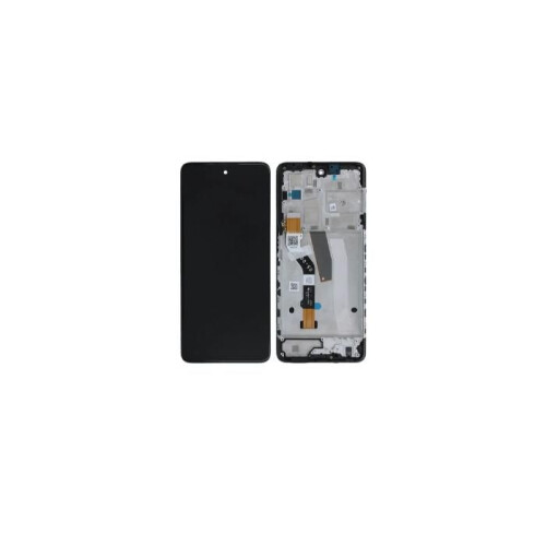 Motorola Écran LCD - Motorola - Moto G51 5G - Avec Châssis Noir - Remplacement d'écran - Android