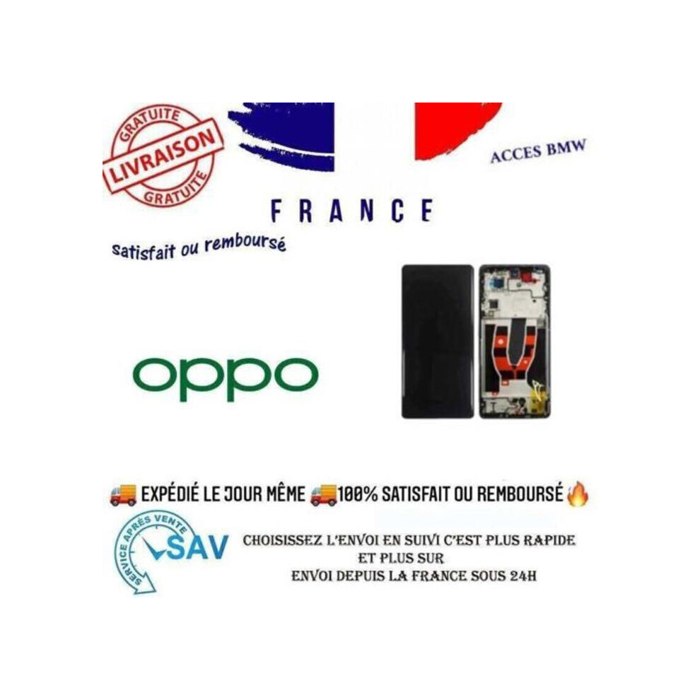 Lcd-Bildschirm Und Touchscreen - Reno 10 5G - Eisblau - Lcd-Anzeige - Touchscreen Ja Oppo 3000000268322