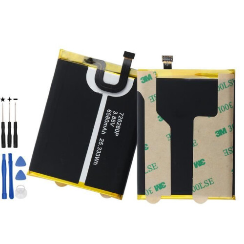 Batteria per Blackview bv6800 pro NERO Batteria + Kit attrezzi