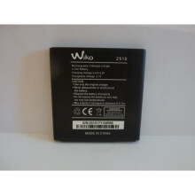 Batteria - WIKO - 2510 - 1300 mAh - Ioni di Litio - Compatibile Wiko Sunny 2