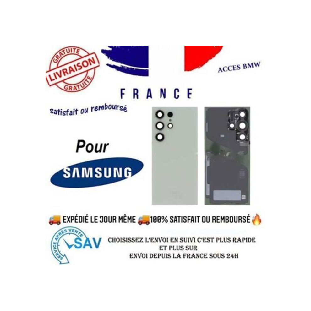 Akku- Und Rückglas - Galaxy S24 Ultra (S928b) - Grün - Titan - Original Samsung 3000000284582