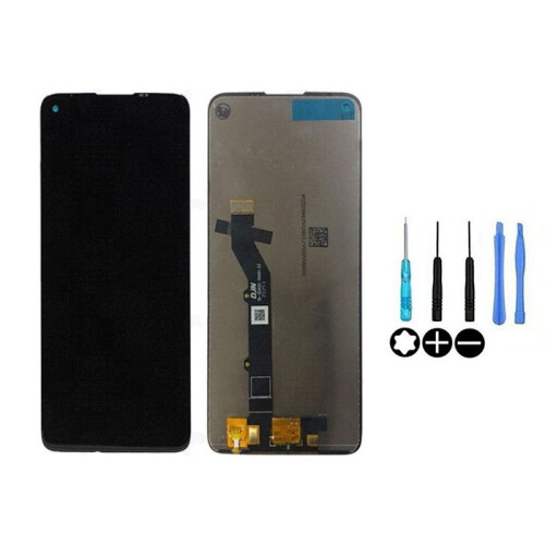 Motorola Ecran LCD - Motorola - G9 Plus - Noir - Ecran de remplacement - Sans châssis