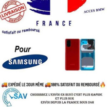 Rückglas (Batteriedeckel) - SAMSUNG - Galaxy S20 Plus (G986/G985) - Rot - Original - GH82-21634G