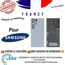 Batterie- und Rückglas - SAMSUNG - Galaxy S24 Ultra (S928B) - Titanblau - Original - Ersatzteil