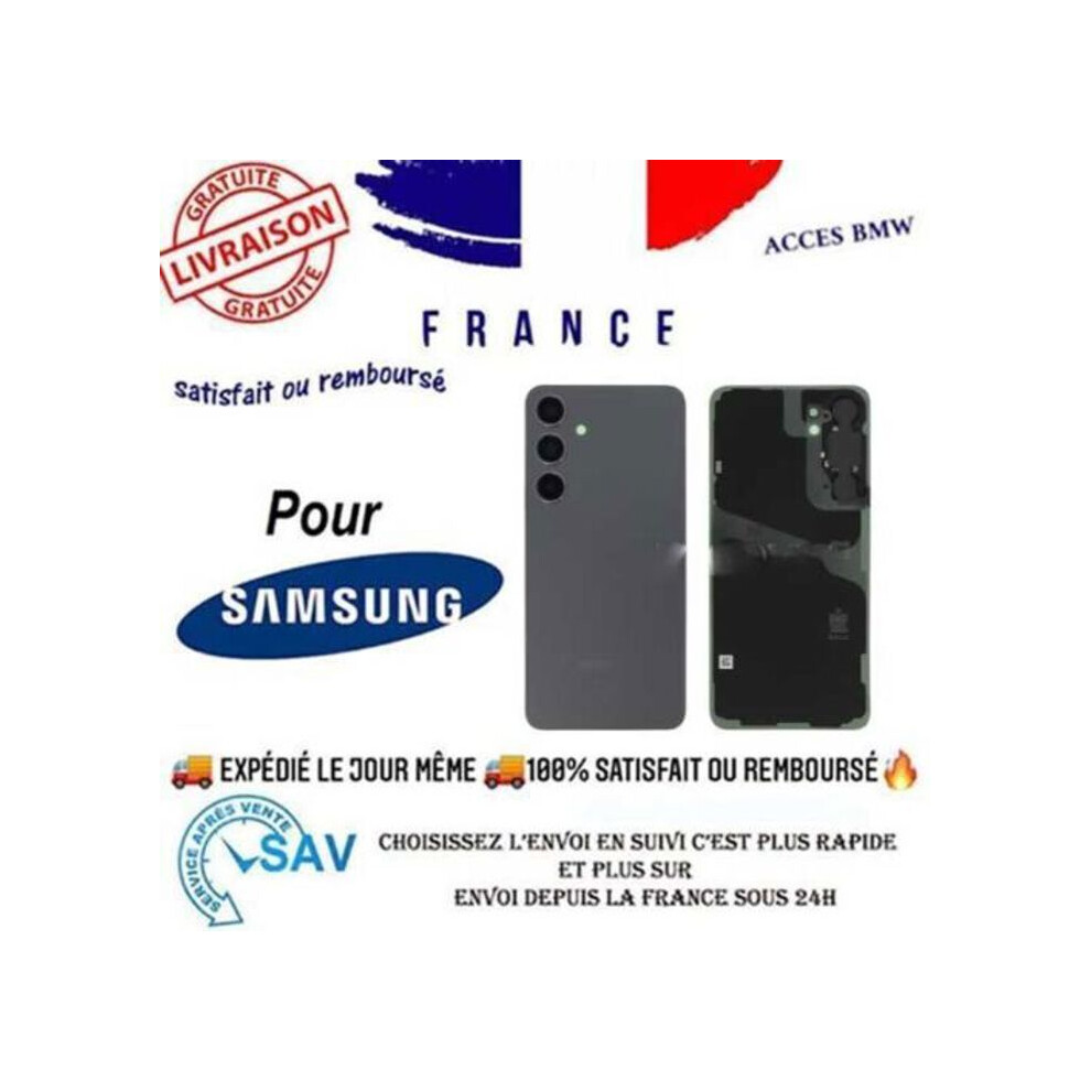 Akku-Deckel / Rückglas - Galaxy S24+ (S926b) - Schwarz Onyx - Originalteil Samsung 3701586827100