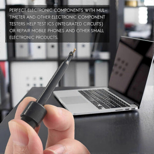 30Pcs Measuring Clamps, Test Tips, Multimeter Wire Lead Test Clip, Electronic Mini Test Probe Set,Pc 2
