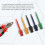 30Pcs Measuring Clamps, Test Tips, Multimeter Wire Lead Test Clip, Electronic Mini Test Probe Set,Pc 5
