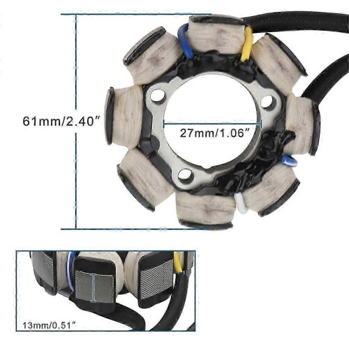 Stator coil for CRF250 2004-2009 motorcycle ignition system 2