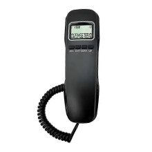 Wandtelefoon voor thuis met snoer en helder geluid.