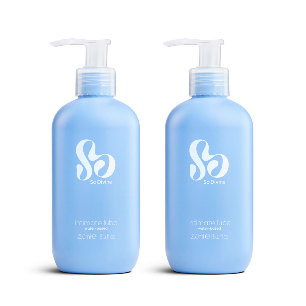So Divine Classic Waterbased Lubricant 250Ml Twinpack