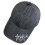 Adjustable Embroidery Pattern Baseball Hat Adult-Dark Grey 1