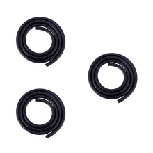 3Pièces Bande En Latex Naturel Noir Accessoire De