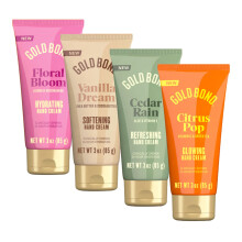 Gold Bond Geurende Handcrèmes, Dagelijkse Handcrème voor Hydratatie, Diverse Geuren, 3 oz, 4 pk