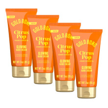 Gold Bond Citrus Pop Glowing Hand Cream, Handkräm med Vitamin C för att ljusa upp