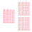 300Stk Pink Lidschatten Brushes Make-Up Für 1