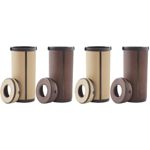 4Pcs Stylish Napkin Box Car and Home Tissue Storage Container