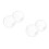 4Pcs Transparent Glass Dome Lamp Shade Easy Install Globe Light Cover 1
