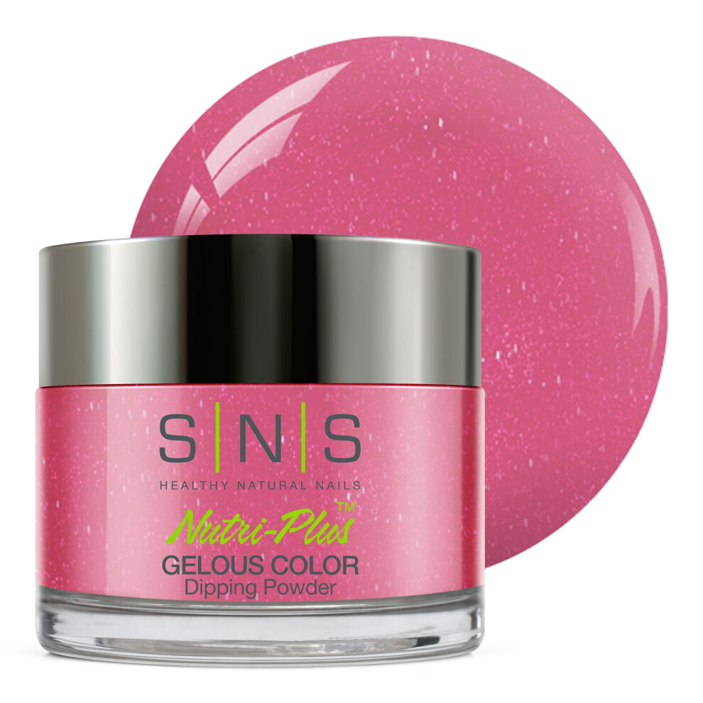 Sns Healthy Natural Sns Nail Dip Powder, Gelous Color Dipping Powder - Thinking Of You (Pink) - Long-Lasting Dip Nail Color Lasts 14 Days - Low-Odor & No Uv Lamp Required