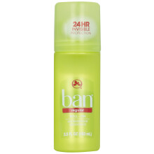 Ban Regular Scent 24-uurs Onzichtbare Anti-transpirant, Roll-on Deodorant voor Mannen en Vrouwen