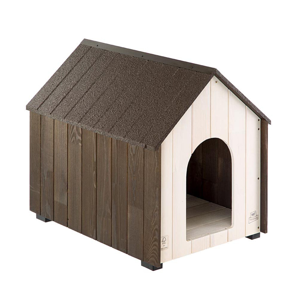 Ferplast Koya Fsc Wooden Dog House, M