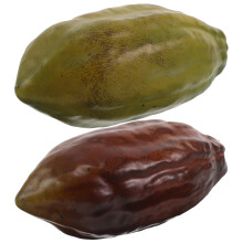 2St Plastic Koffievruchten Realistisch Fruit Voor Café En Etalage