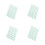 4Pcs Coffee Paper Music Stickers Gold Foil 3D Notes for Instruments 1