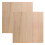2Pcs Unfinished Wood Veneer Sheets for DIY Wardrobe Organizer 1