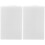 2Pcs White Glass Lampshade Replacement for Pendant Ceiling Light Decor 1