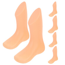 6Stk Baby Fußdisplay Mannequin Mehrfarbig Für Babyschuh Deko