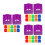 36Stk Kunststoff Poolkreide Organizer Mehrfarbig Für Billard 1