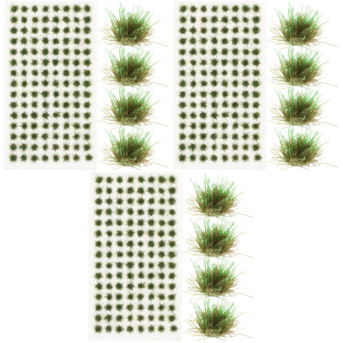 D'herbe Décorative Verte Pour Bases Miniatures Modélisme