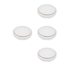 4Pcs PVC Dome Lamp Shades for Ceiling Light Fixtures Multi Color