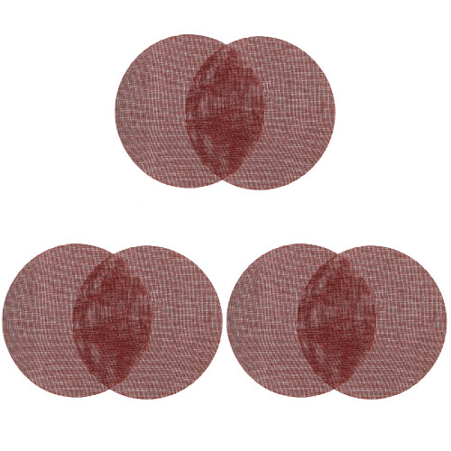 6Pcs Coffee Cloth Diffuser Lamp Shades for Warm Lighting