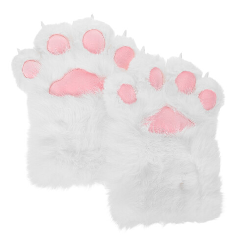 1Paire Pattes Cosplay Polyester Pour Costume