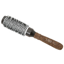 Ibiza Hair Professionell Keramisk Rundborste (CC3, 50mm), Kolfiber/Nylon Borst & Ergonomiskt Korkhandtag
