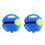 2Sets Tennis Trainer Ball String Set, Handige Training, Multikleur 1