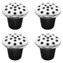 4Pcs Durable Plastic Grave Decoration Flower Holder for Outdoor Use