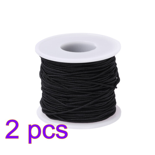 Zwart Elastisch Sterk Voor Sieraden En Hobbyprojecten